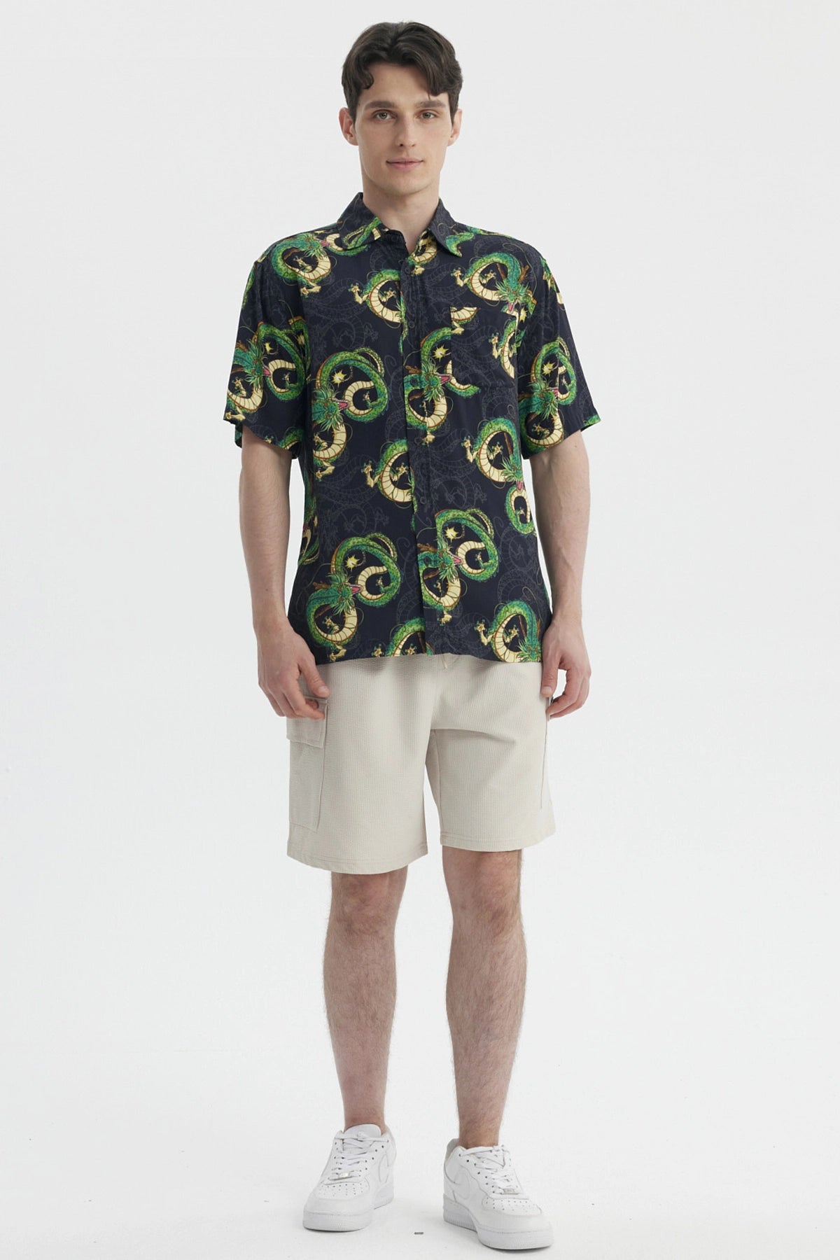 Camisa Dragon Ball Shenlong Negra