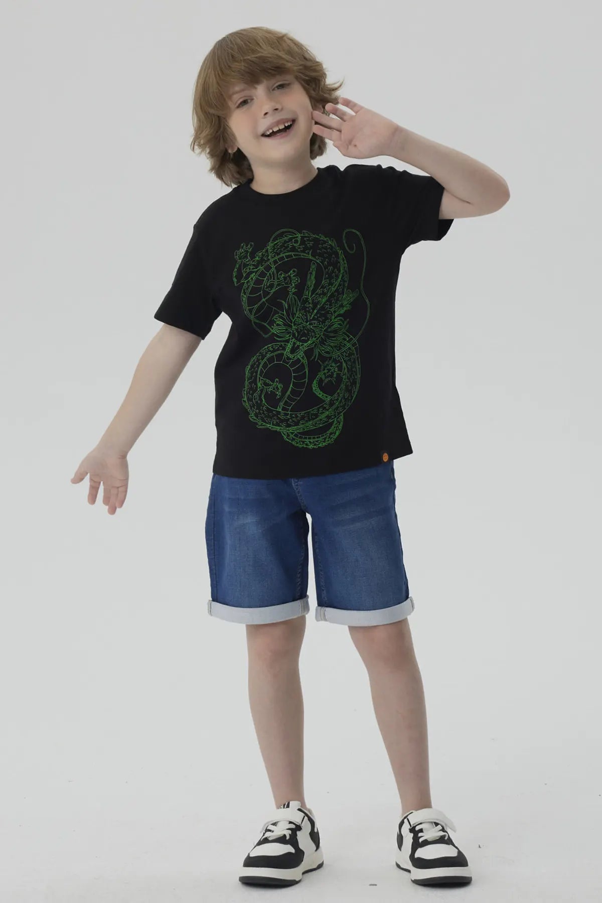 Polera Dragon Ball Negra