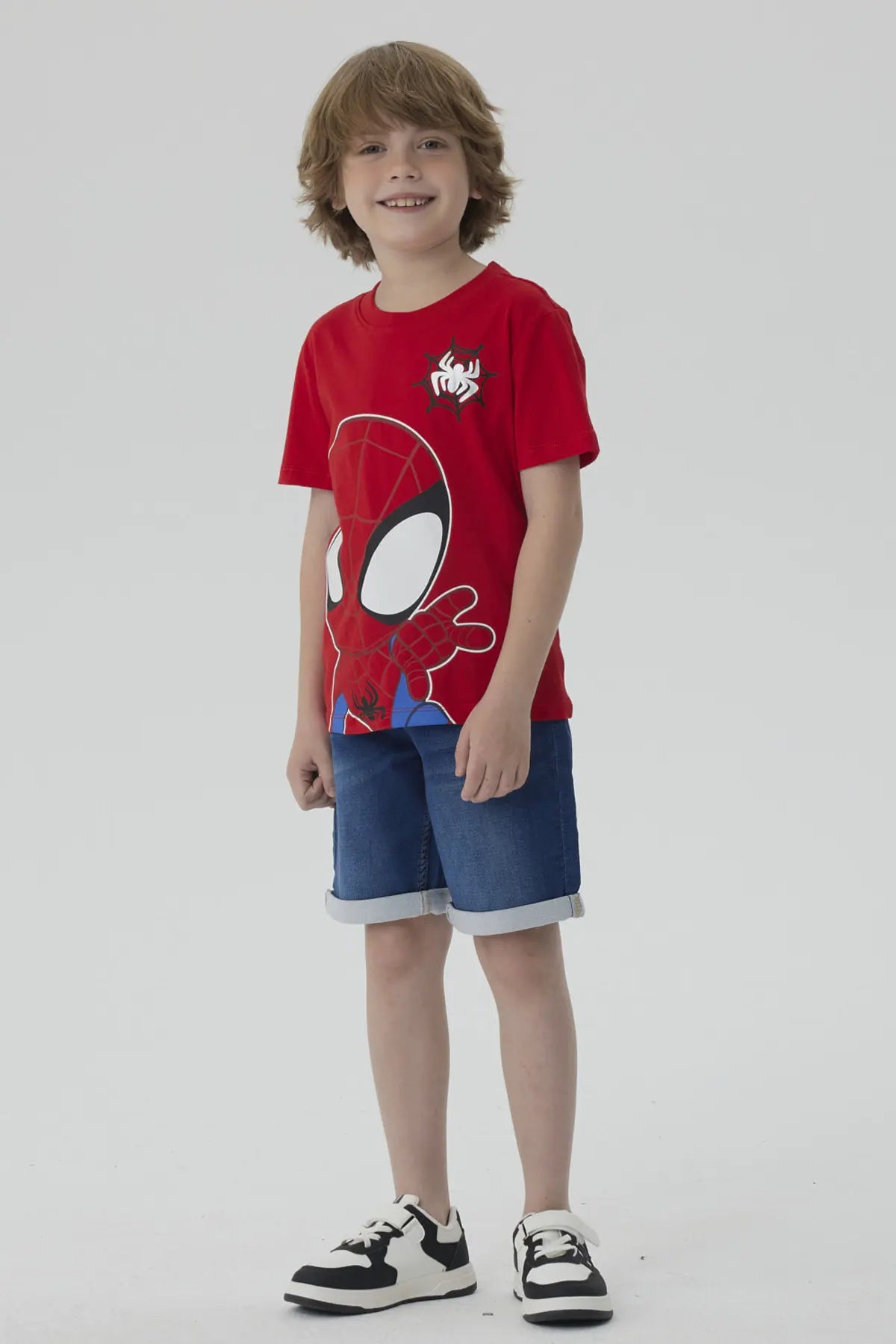 Polera Spidey Roja