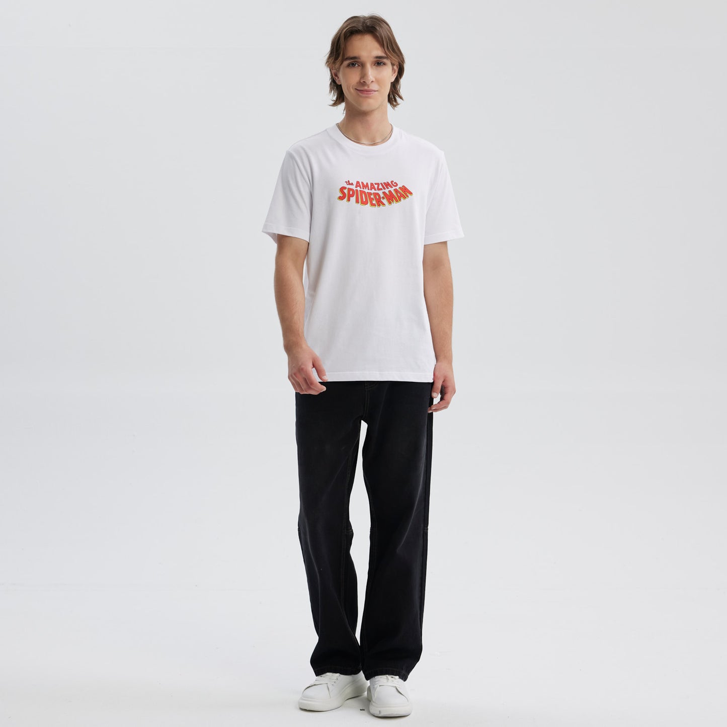 Polera The Amazing Spider Man Blanca