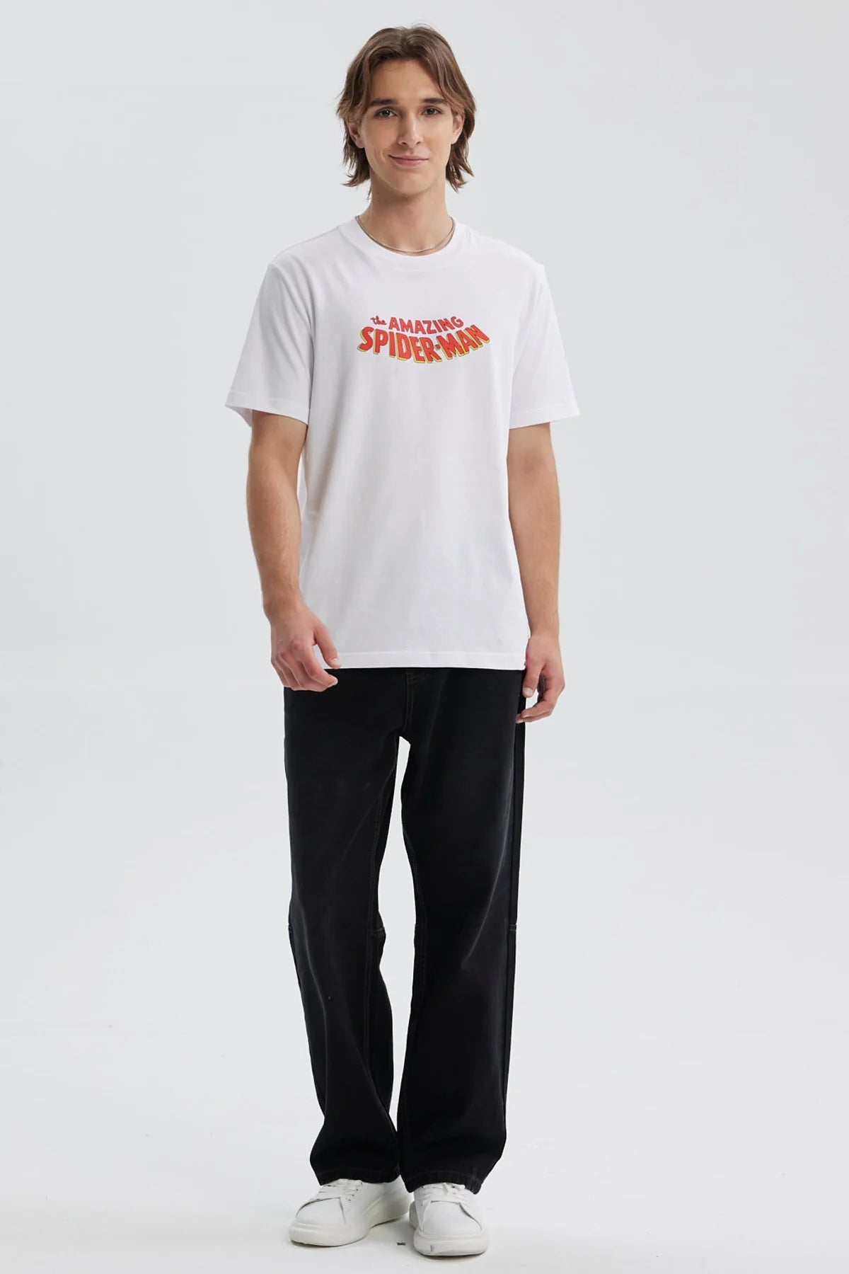 Polera The Amazing Spider Man Blanca