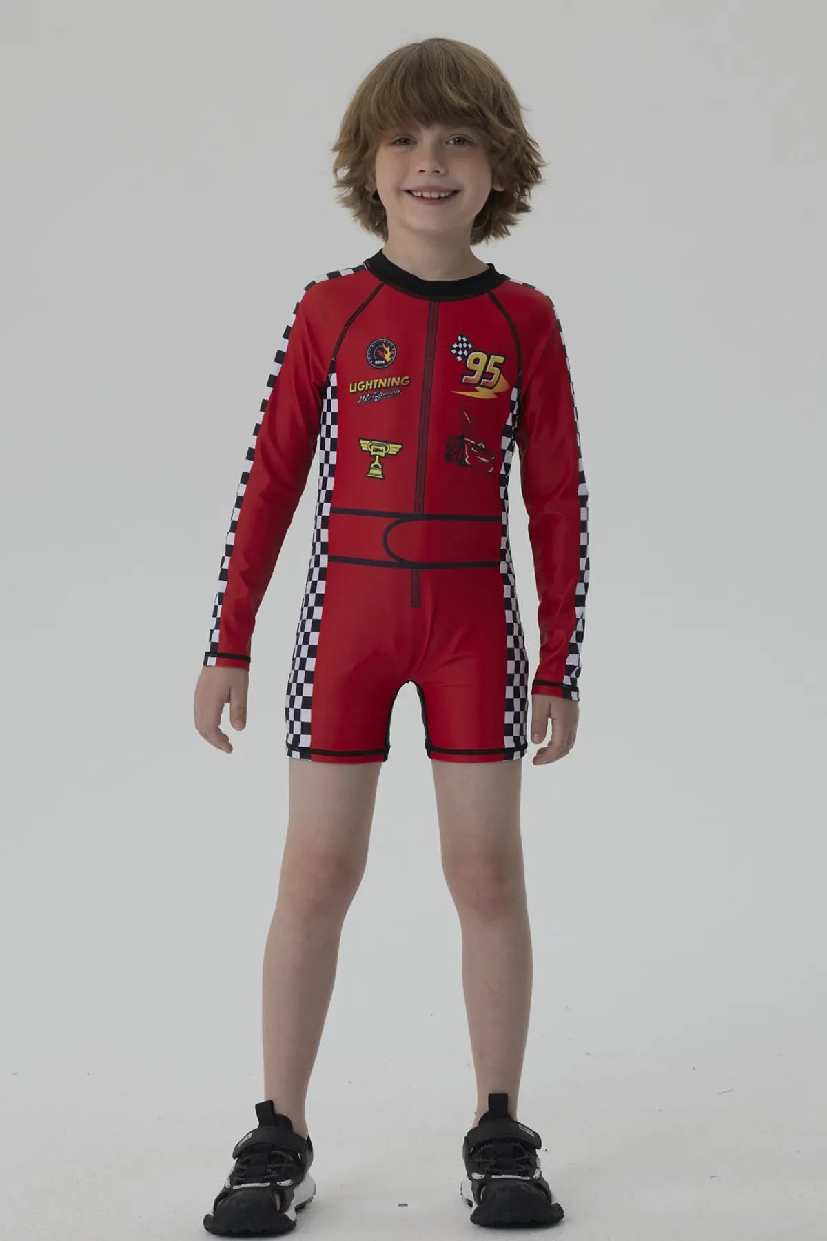 Traje De Baño Cars Rojo