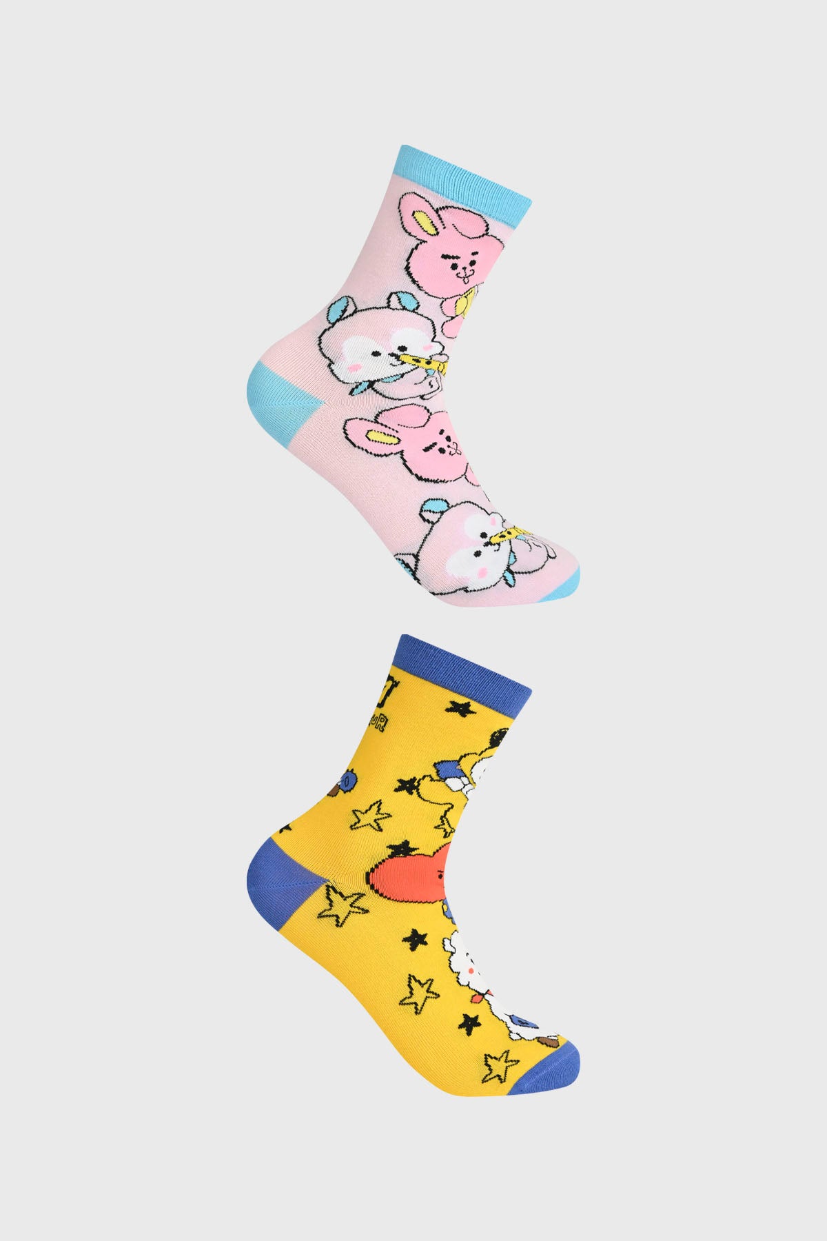 Calcetín Mujer Bt21 Lila
