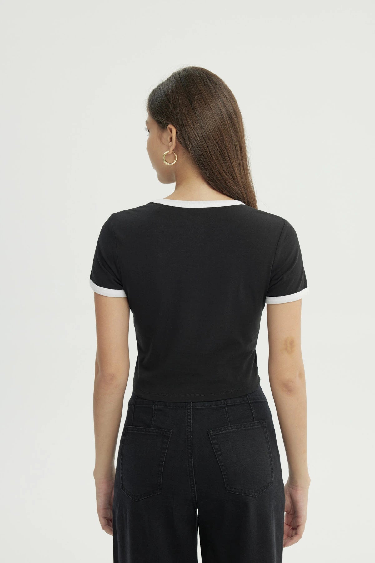 Polera Mujer El Extraño Mundo De Jack Negro