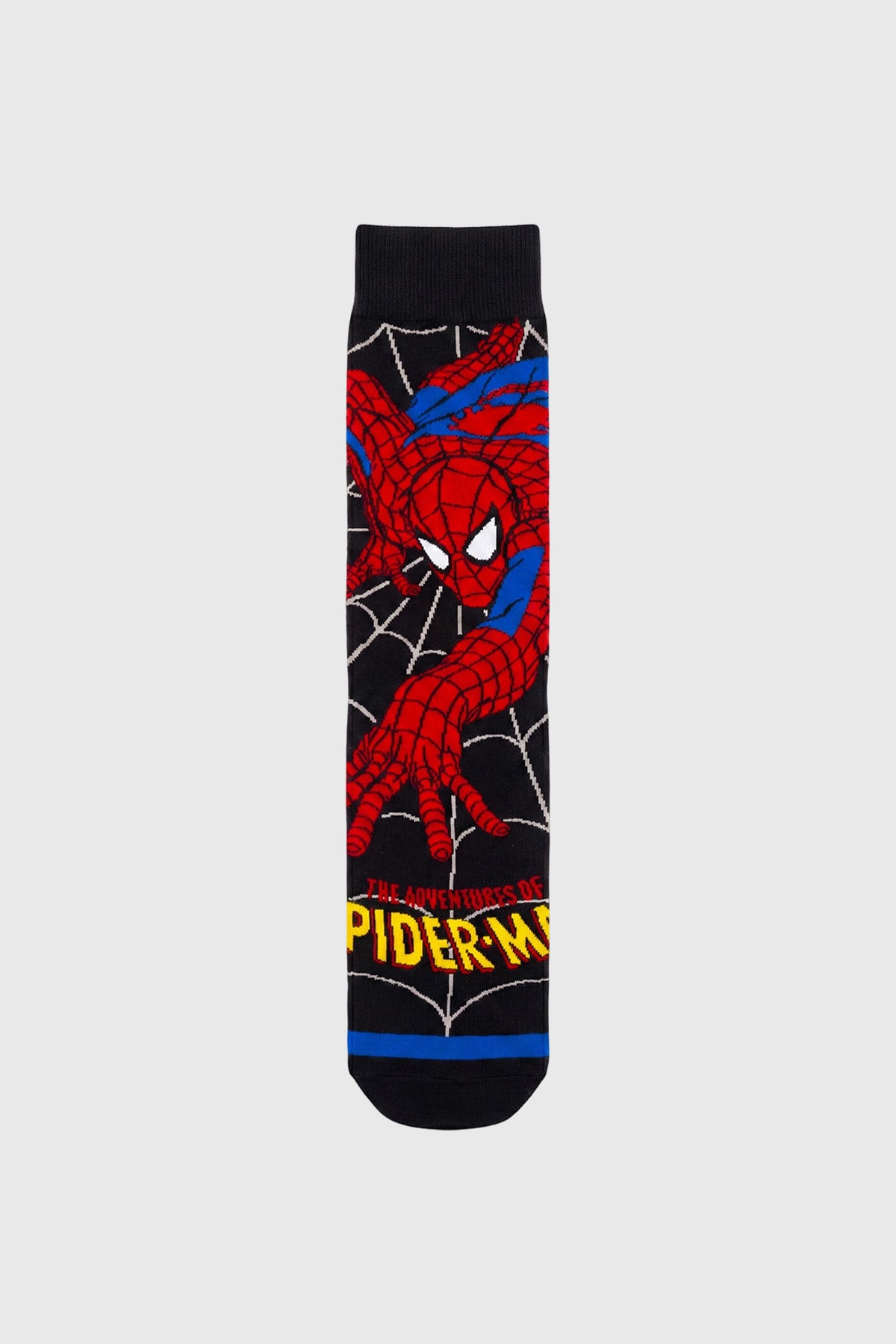 Calcetín Spiderman Negro