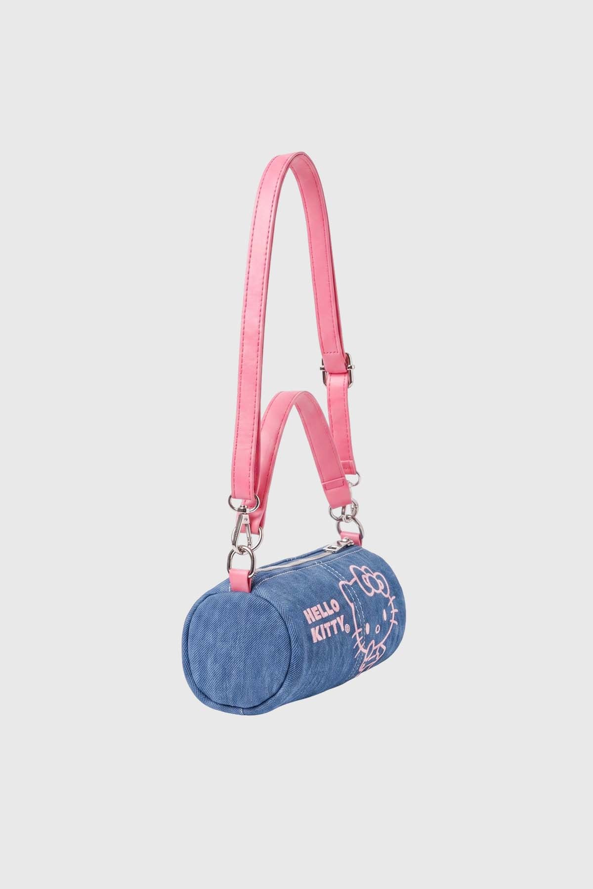 Cartera Hello Kitty Azul Denim