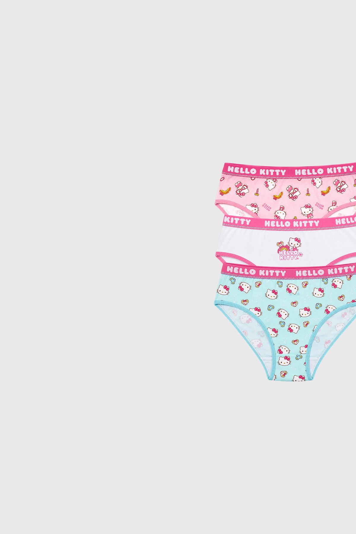 Calzón Niña Tripack Hello Kitty