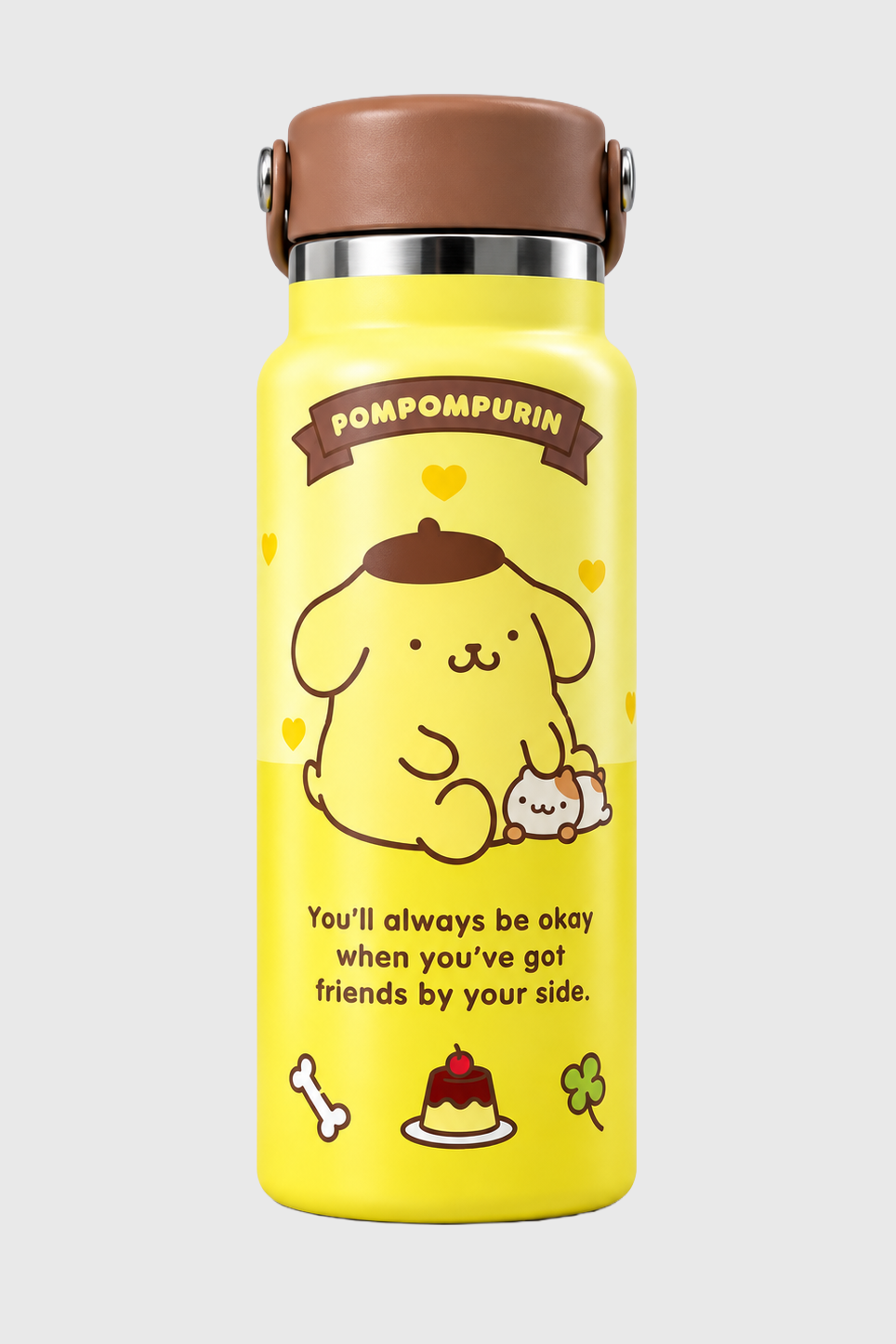 Termo - Botella Pompompurin Amarillo 950 ml