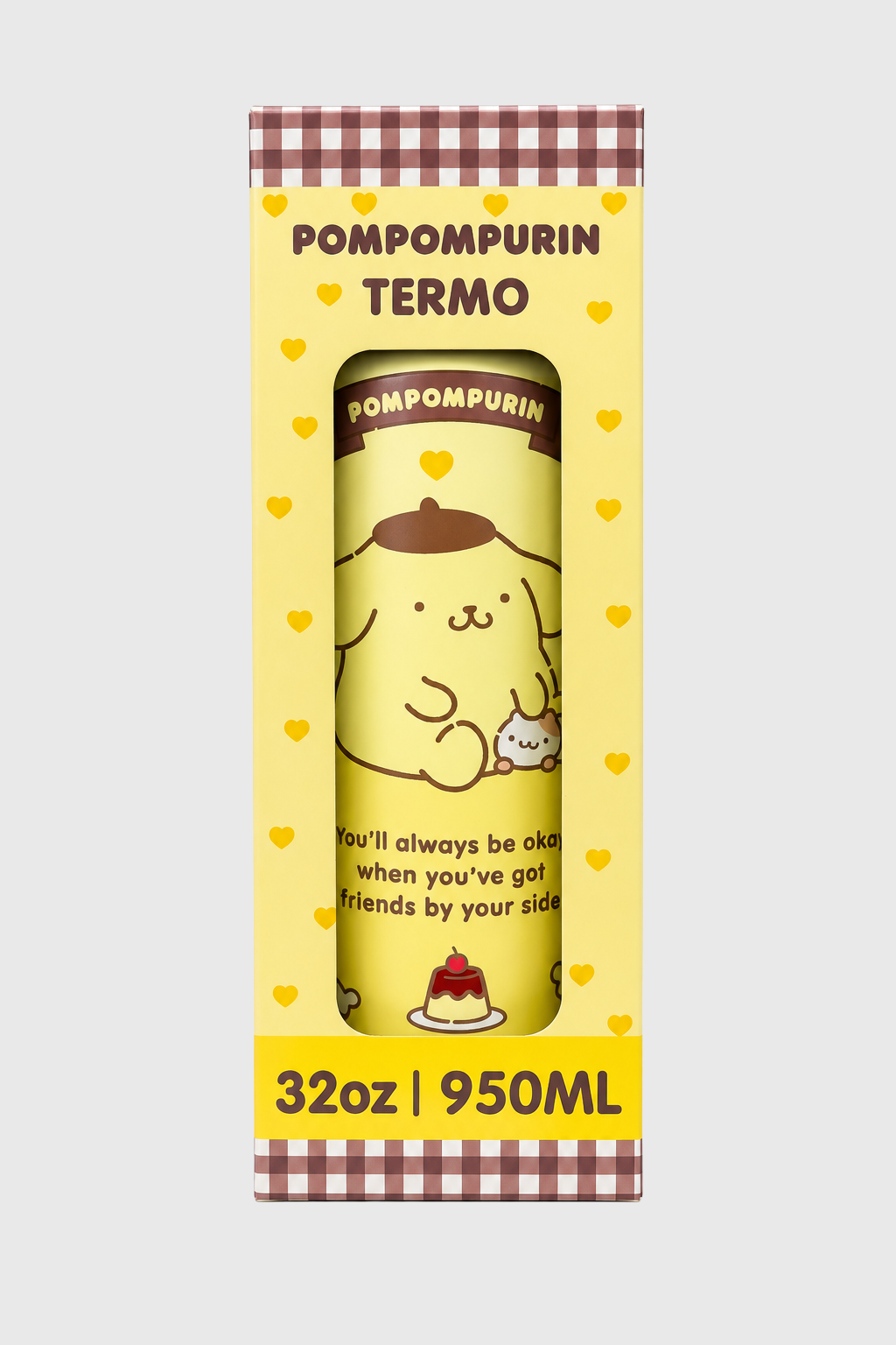 Termo - Botella Pompompurin Amarillo 950 ml