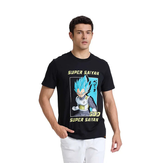 Polera Dragon Ball Vegeta Negro