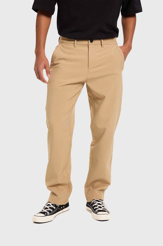 Pantalón Hombre Outdoor Liso Beige