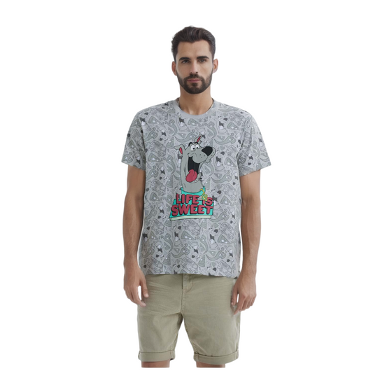 Polera Scooby Doo Gris