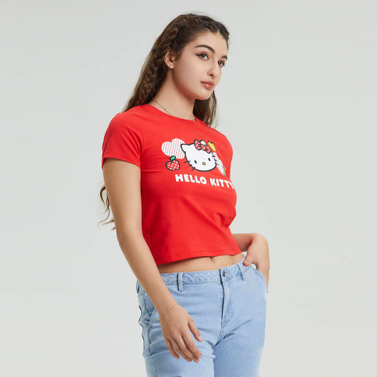 Polera Hello Kitty Rojo