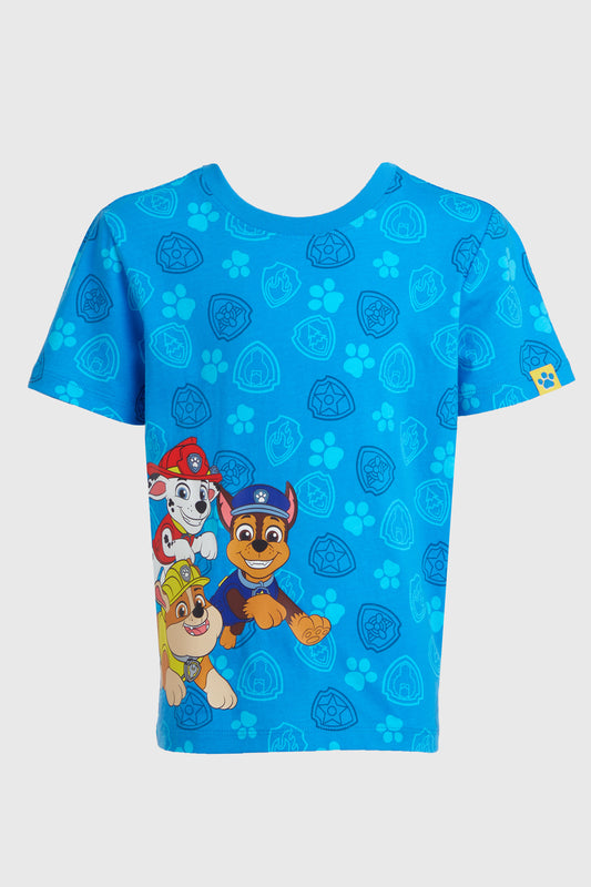 Polera Paw Patrol Azul Claro