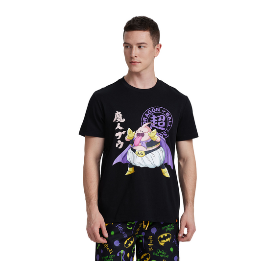 Polera Dragon Ball Majin Buu Negro