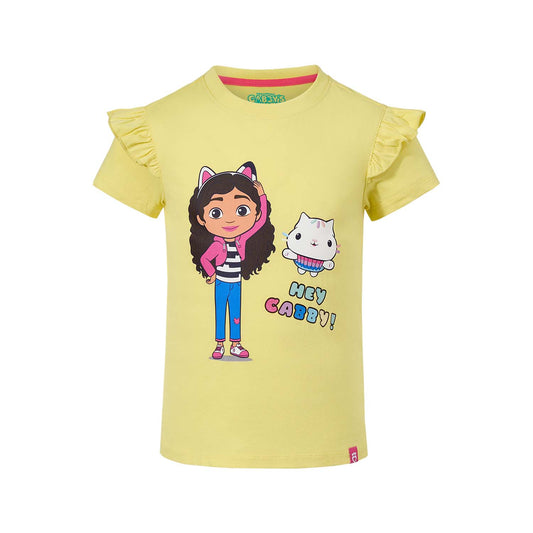 Polera Niña Gabby S Dollhouse Amarillo