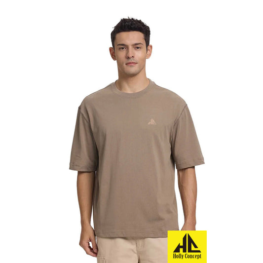 Polera Lisa Oversize Cafe Mocha