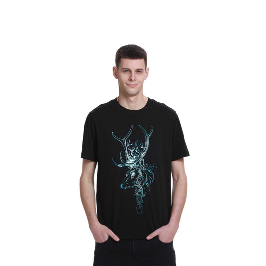 Polera Hombre Harry Potter Negro Ii