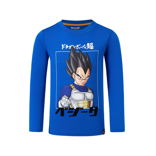 Polera Dragon Ball Vegeta Azul