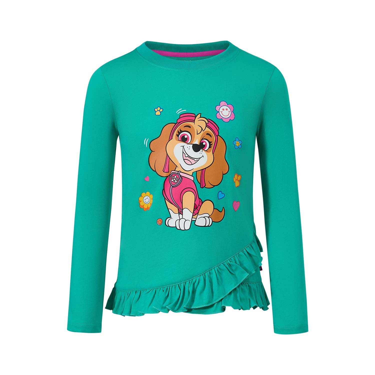 Polera Niña Paw Patrol Turquesa I
