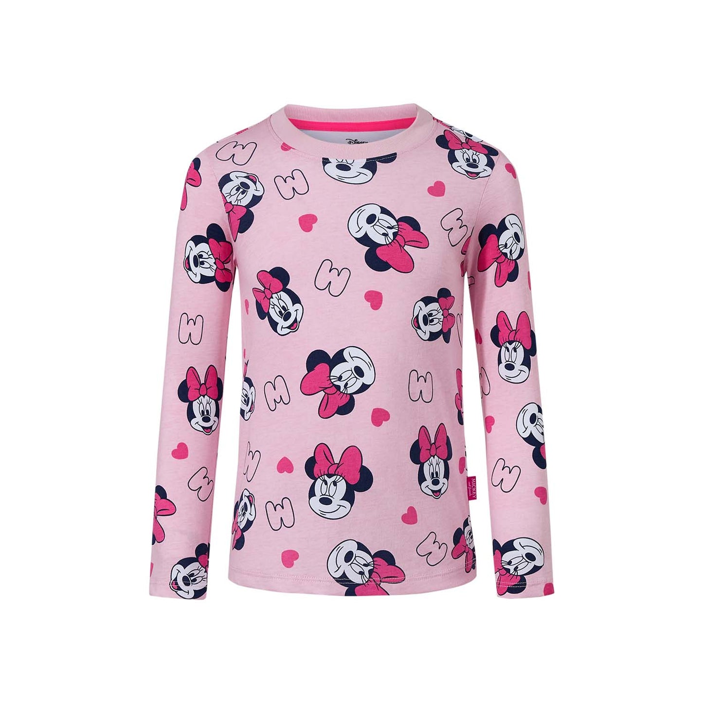 Polera Niña Mickey Y Sus Amigos Rosado I