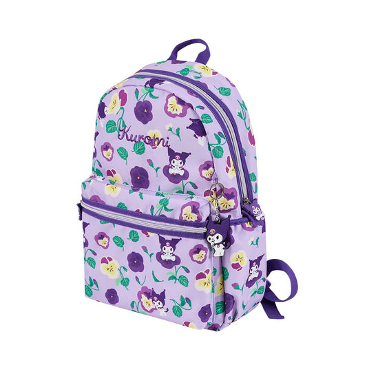 Mochila Niña Kuromi Romántica Lila