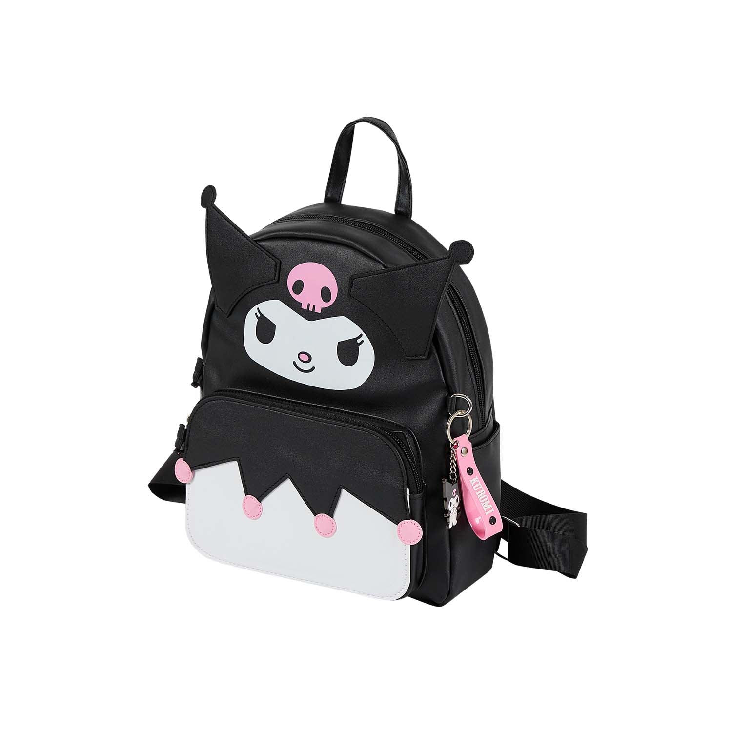Mochila Niña Kuromi Pequeña Negro