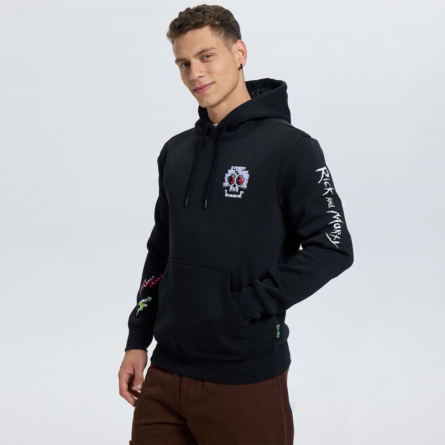Polerón Hombre Rick & Morty Negro I