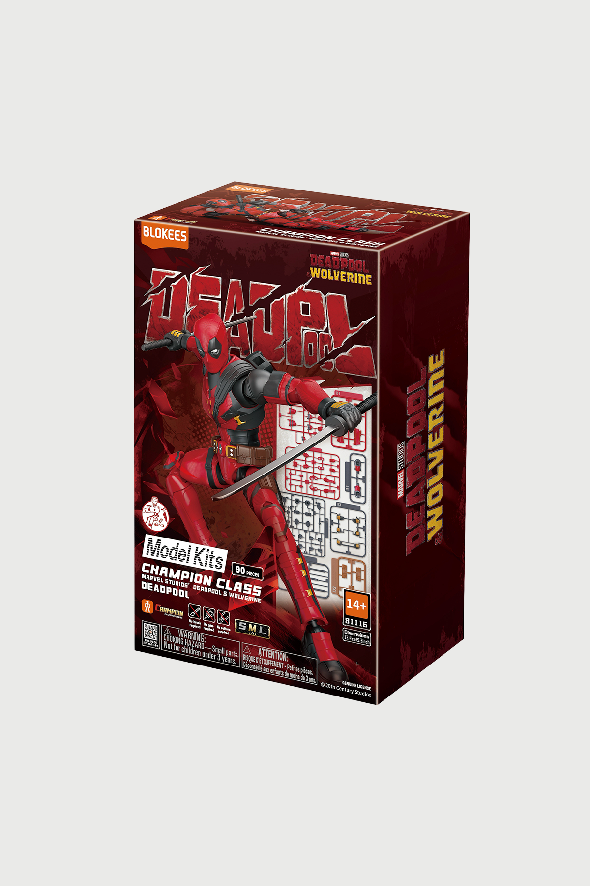Blokees Deadpool Champion Class