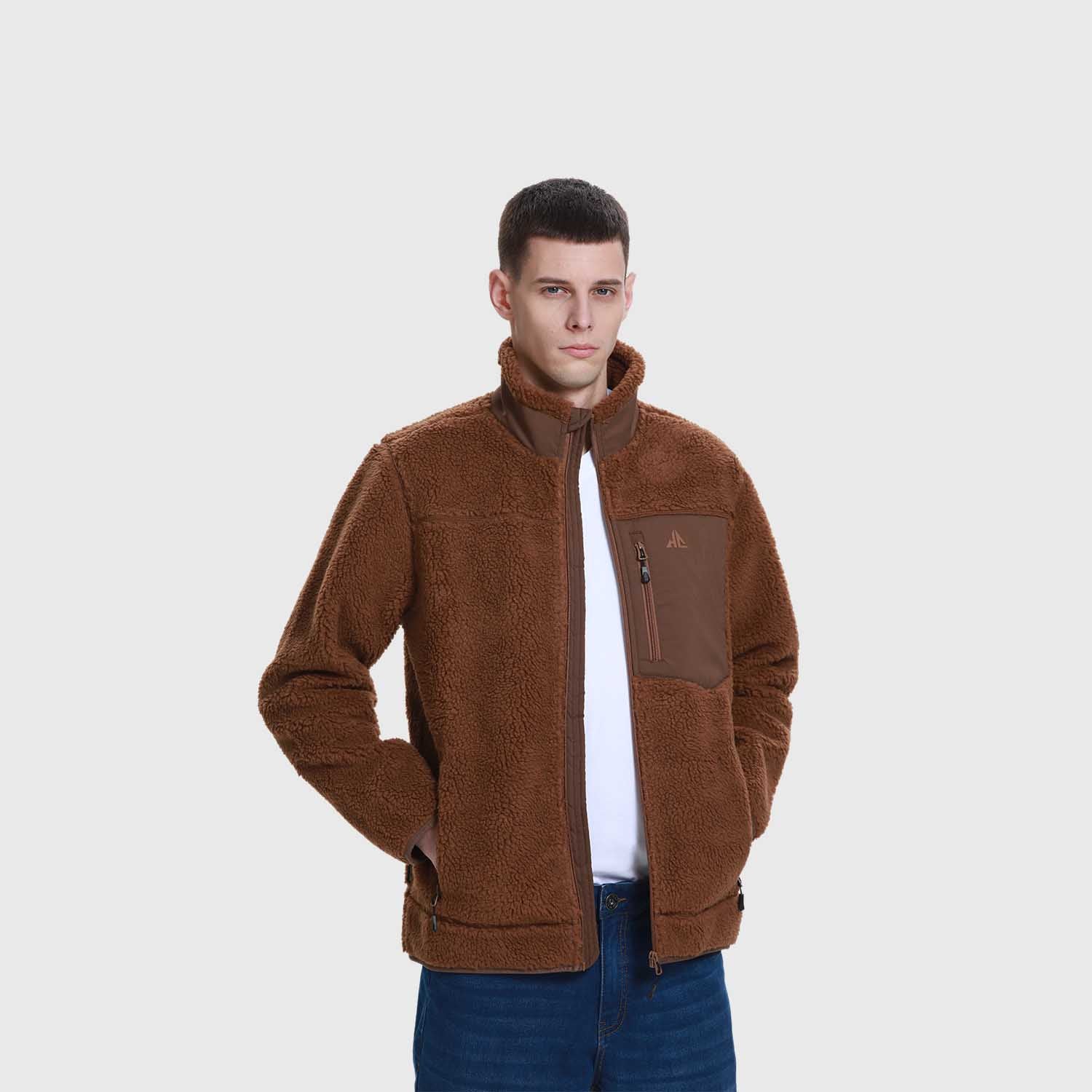 Chaqueta Hombre Outdoor Blanco / Azul