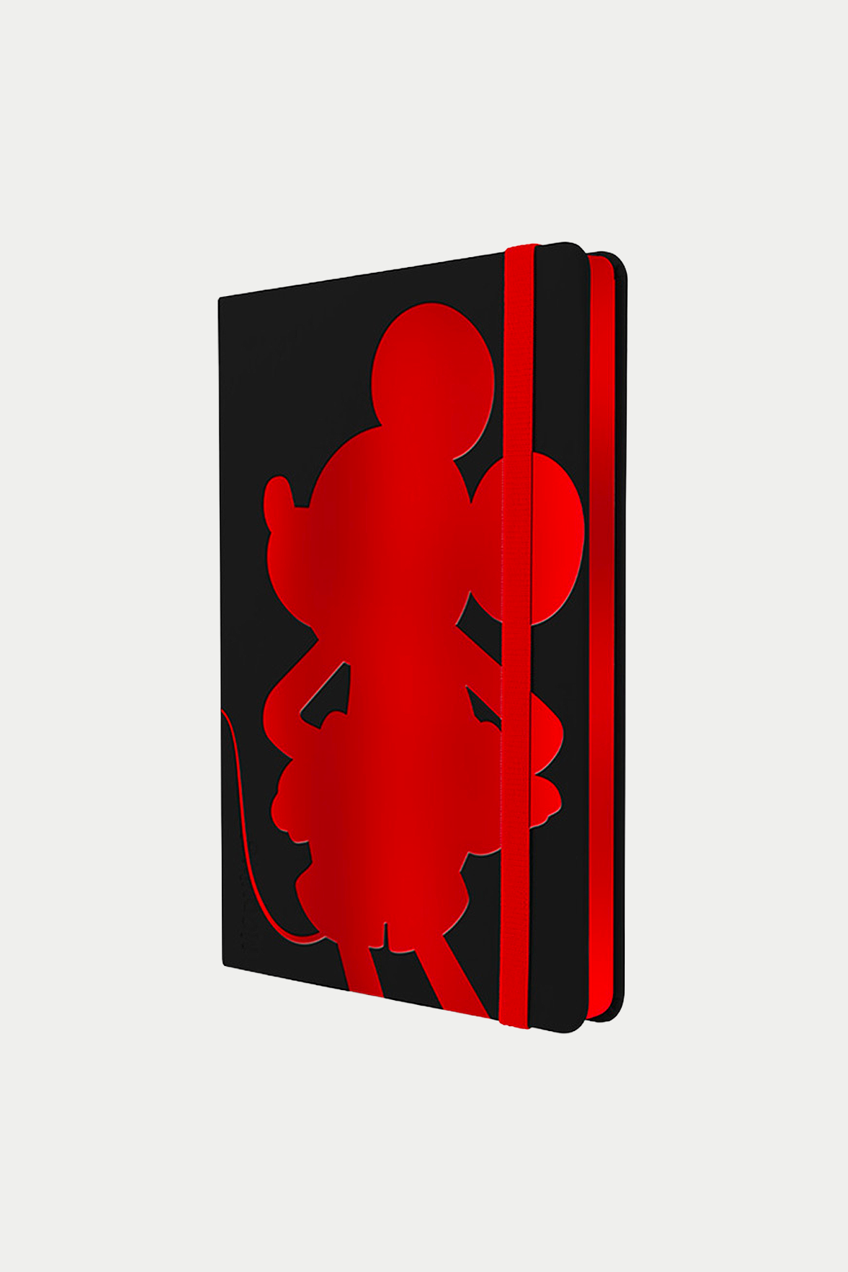 Libreta Tapa Dura Mickey Negra