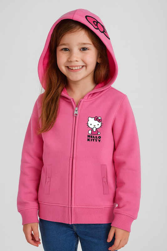 Polerón Hello Kitty Y Sus Amigos Rosado