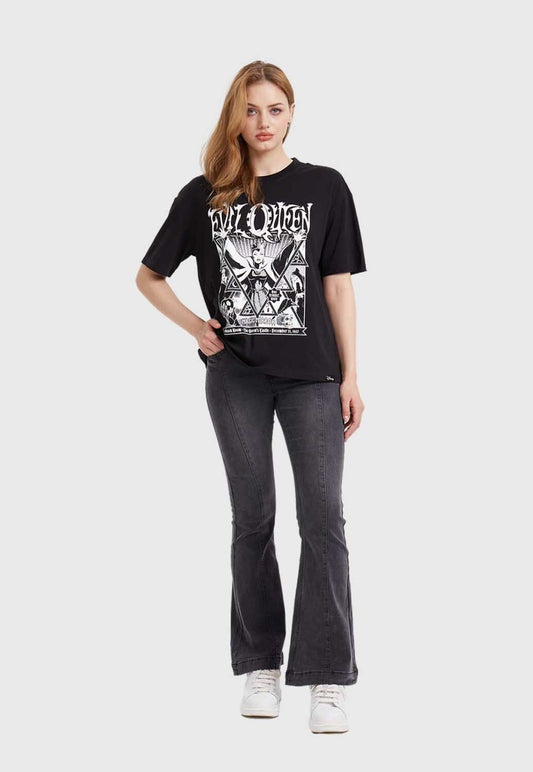 Polera Oversize Evil Queen Negro