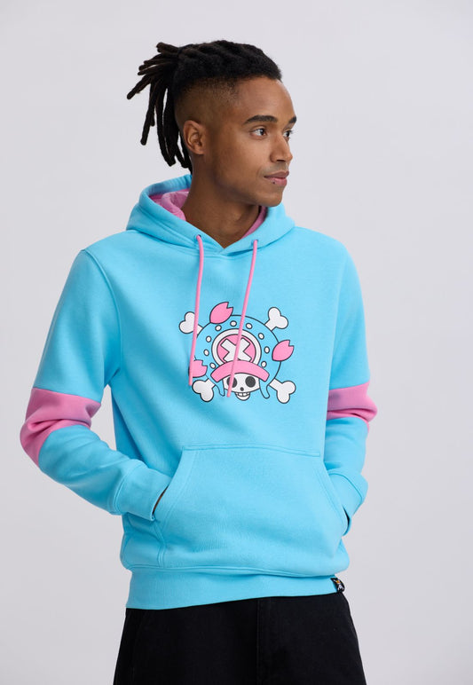 Polerón Hombre One Piece - Chopper Celeste
