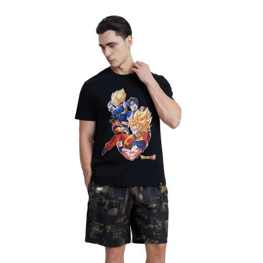 Polera Dragon Ball Negro