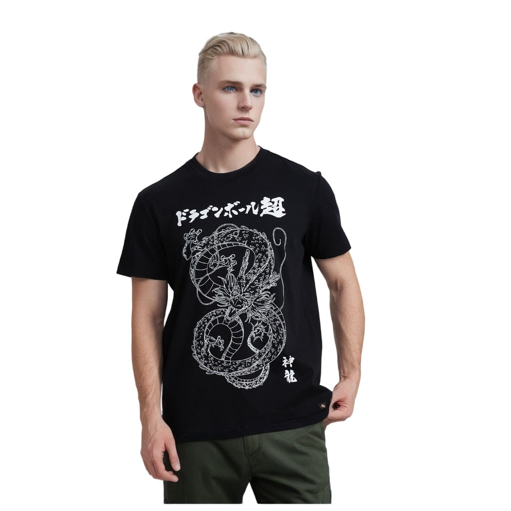Polera Dragon Ball Shenron Negro