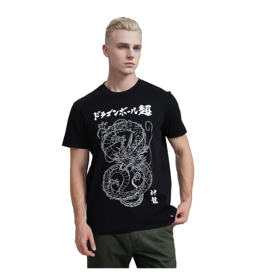 Polera Dragon Ball Shenron Negro
