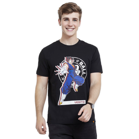 Polera Dragon Ball Vegetto Negro
