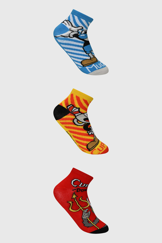 Calceta Tripack Cuphead