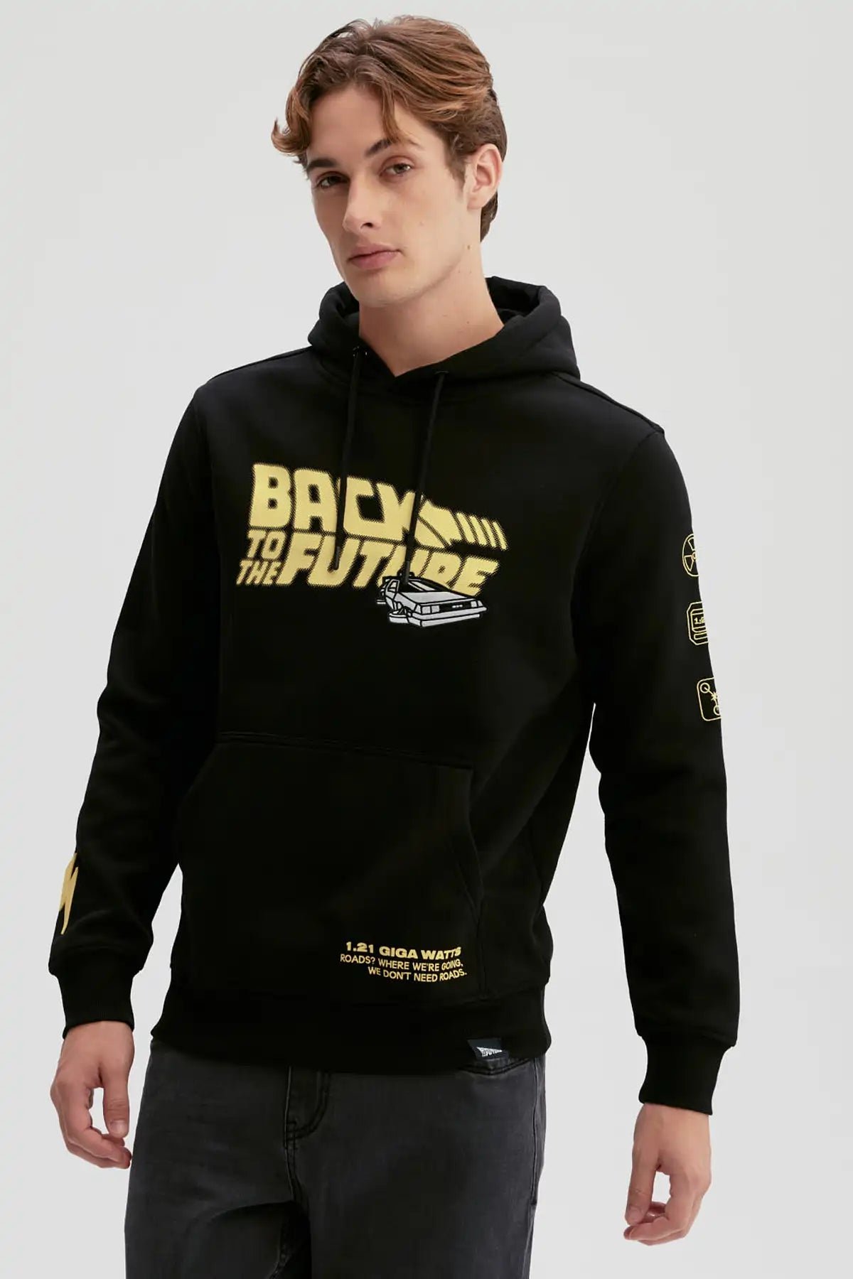 Polerón Volver Al Futuro Negro