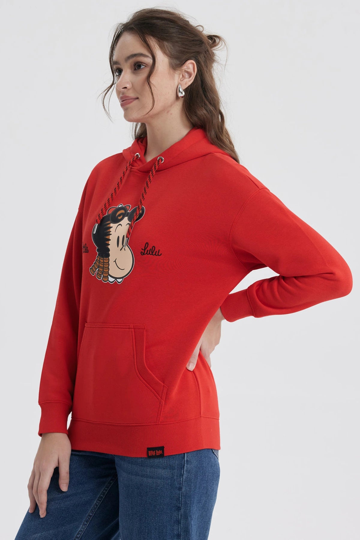 Polerón Pequeña Lulú Rojo