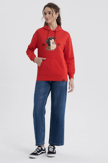 Polerón Pequeña Lulú Rojo