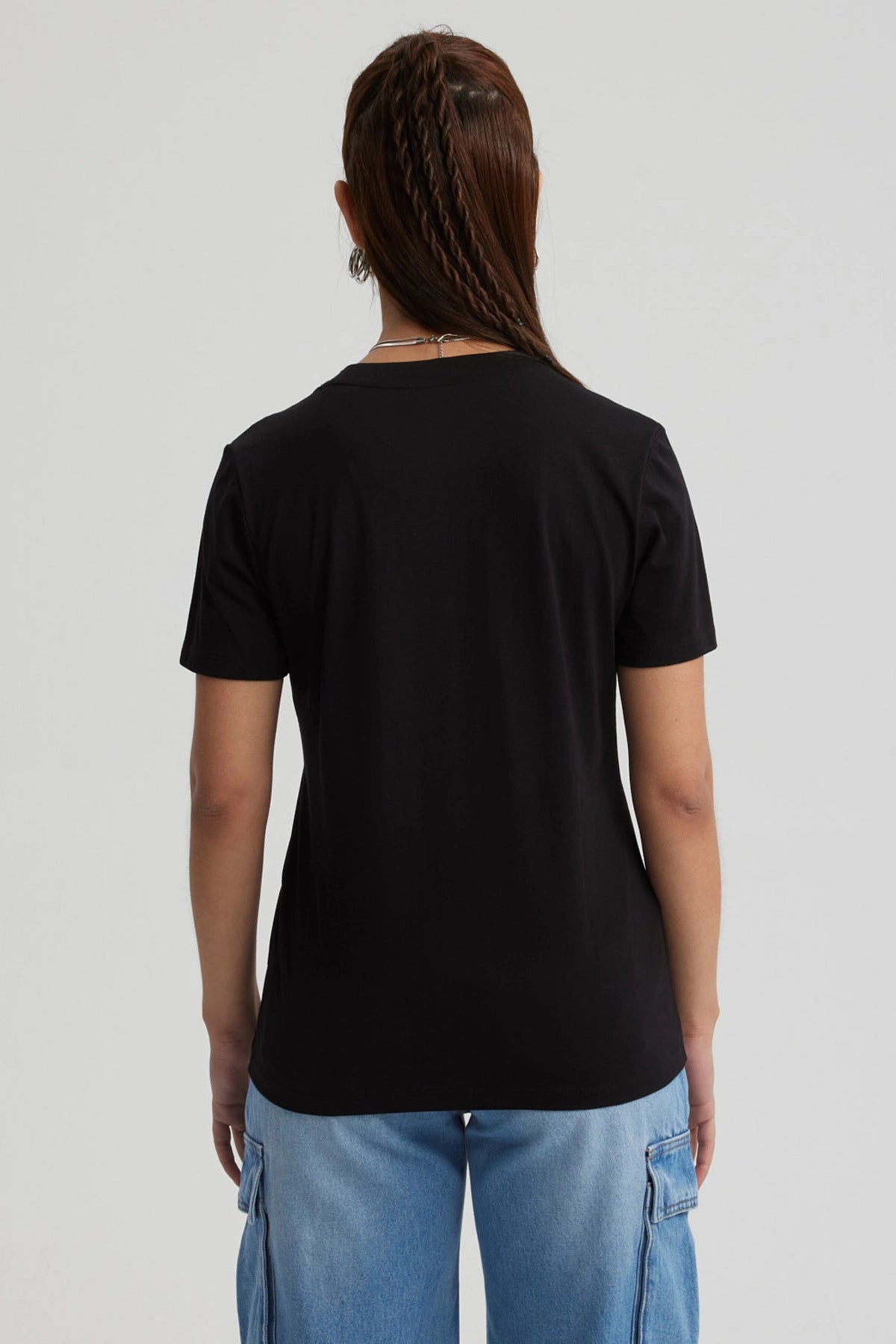 Polera Harry Potter Expecto Patronum Negra