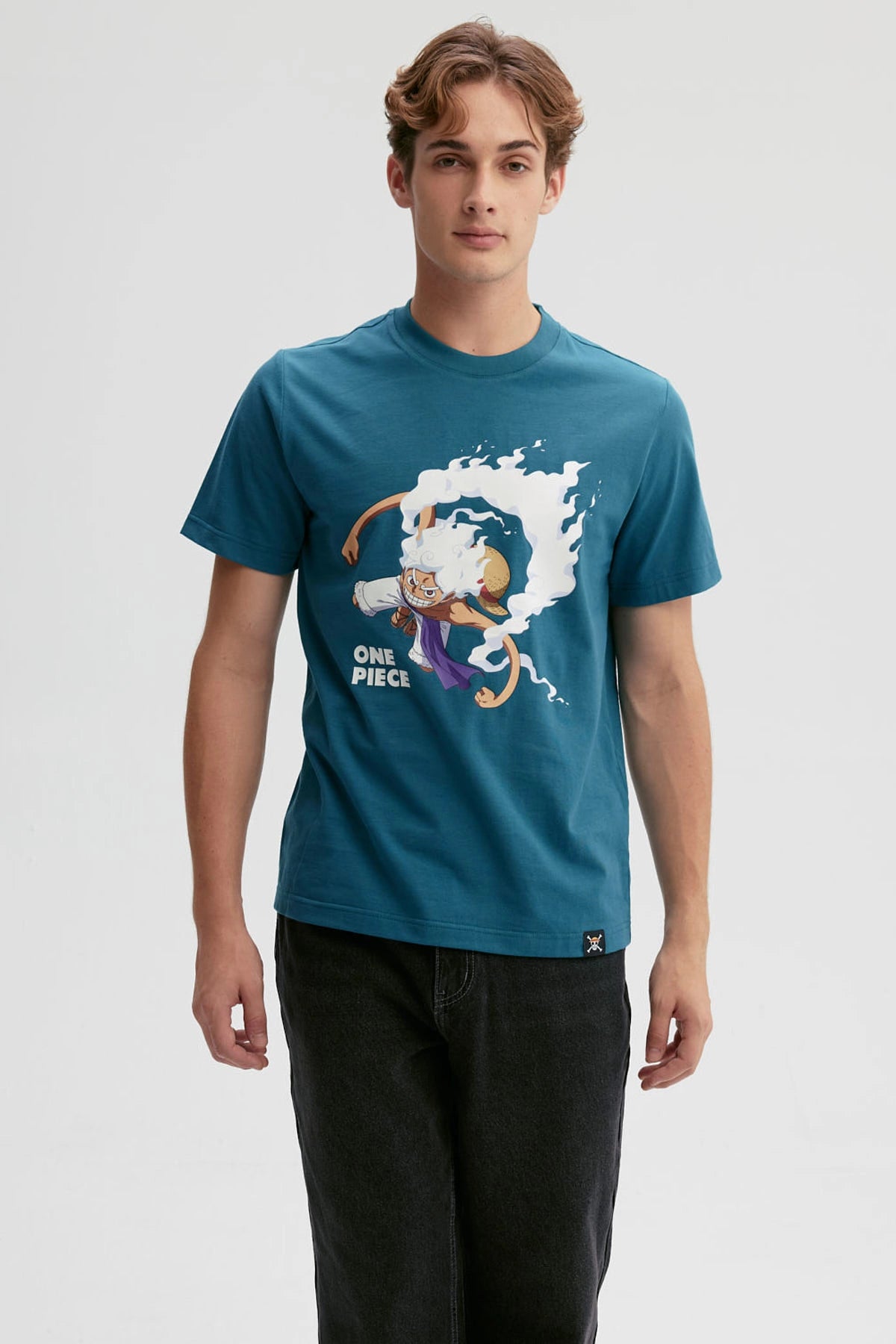 Polera One Piece Monkey D. Luffy Gear 5 Petróleo