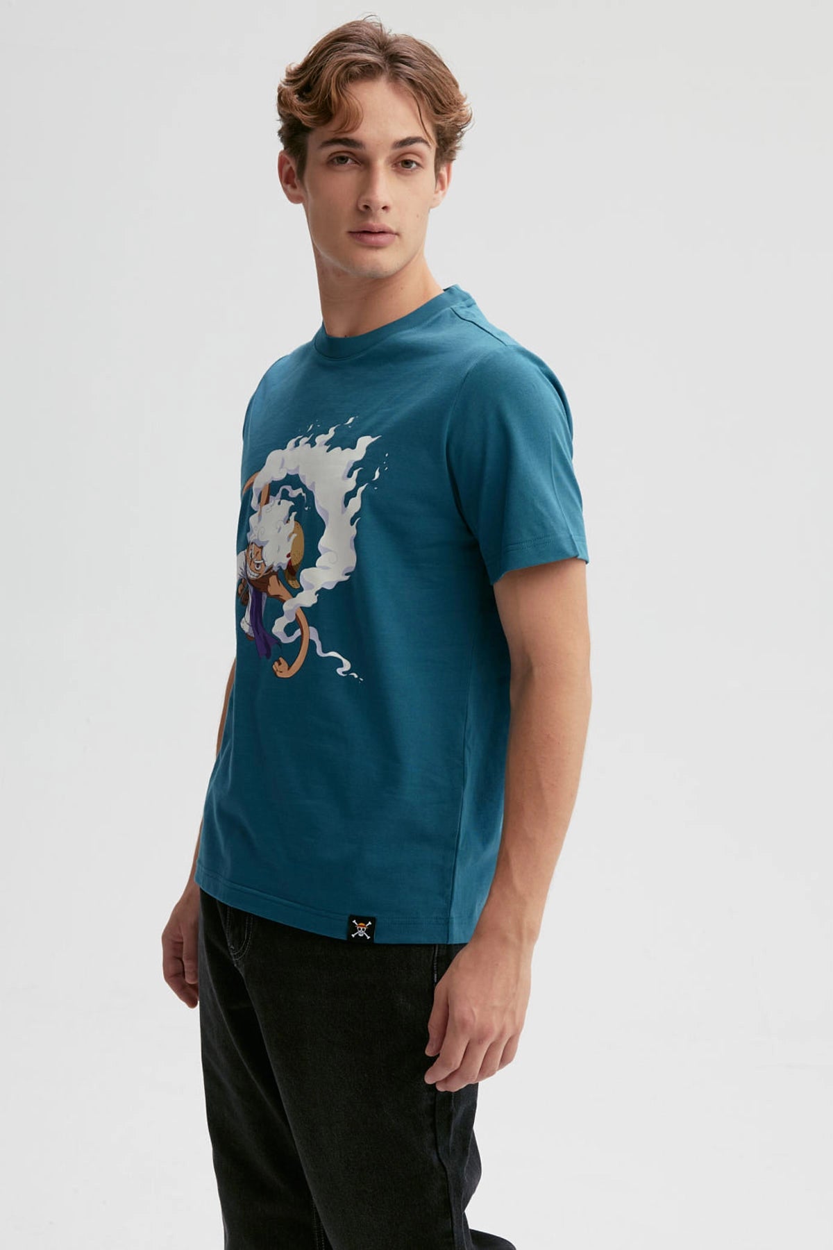 Polera One Piece Monkey D. Luffy Gear 5 Petróleo