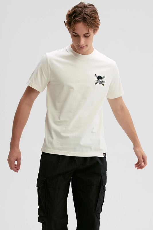 Polera One Piece Zoro Beige