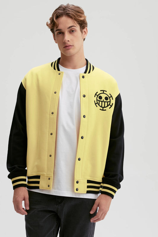 Polerón One Piece Trafalgar Law Amarillo
