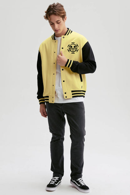 Polerón One Piece Trafalgar Law Amarillo
