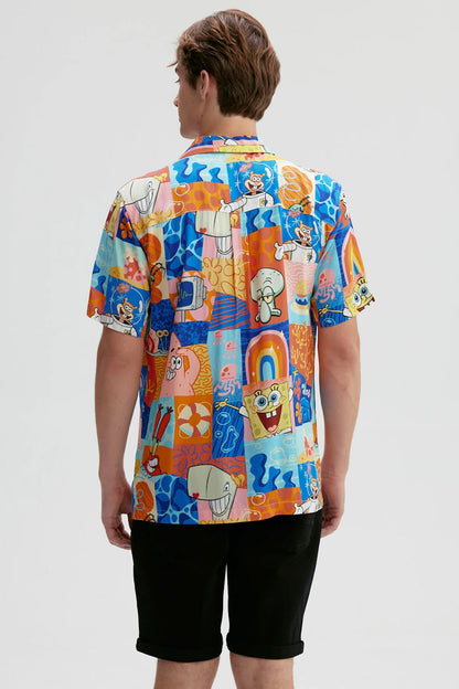 Camisa Bob Esponja Naranja
