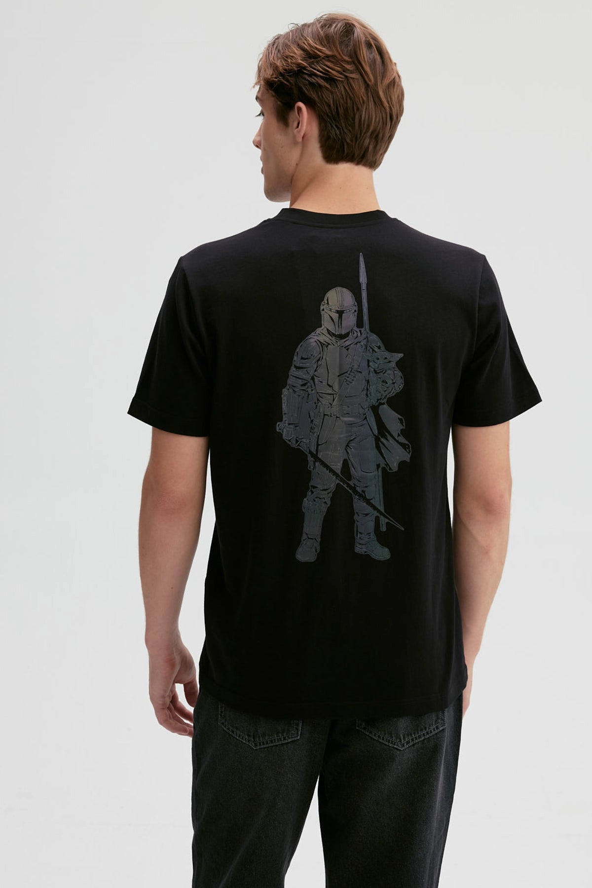 Polera Mandalorian Negra